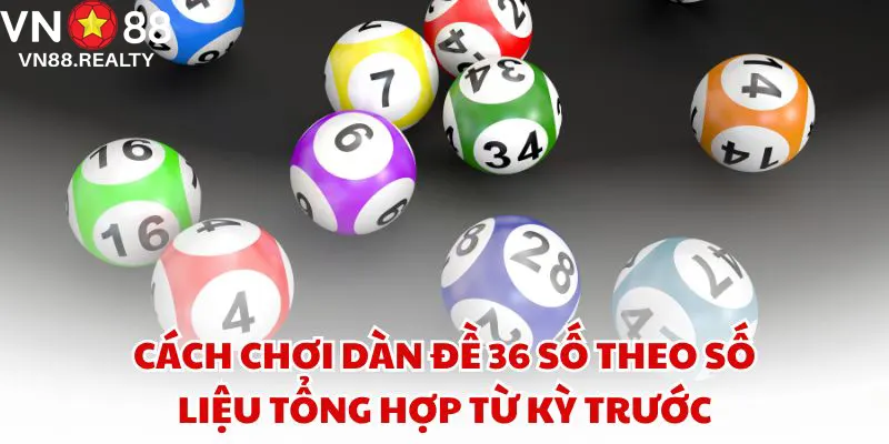 Cách chơi dàn đề 36 số theo số liệu tổng hợp từ kỳ trước