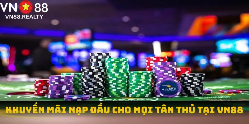 Khuyến mãi nạp đầu cho mọi tân thủ tại VN88