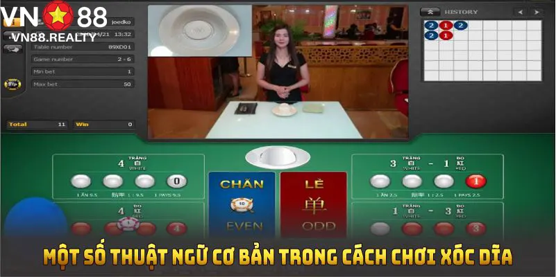Một số thuật ngữ cơ bản trong cách chơi xóc đĩa bạn cần nắm